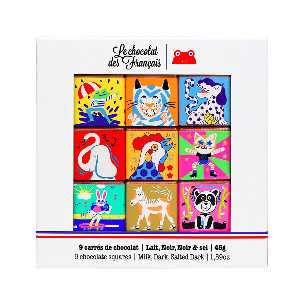22.法國塗鴉風格綜合巧克力禮盒