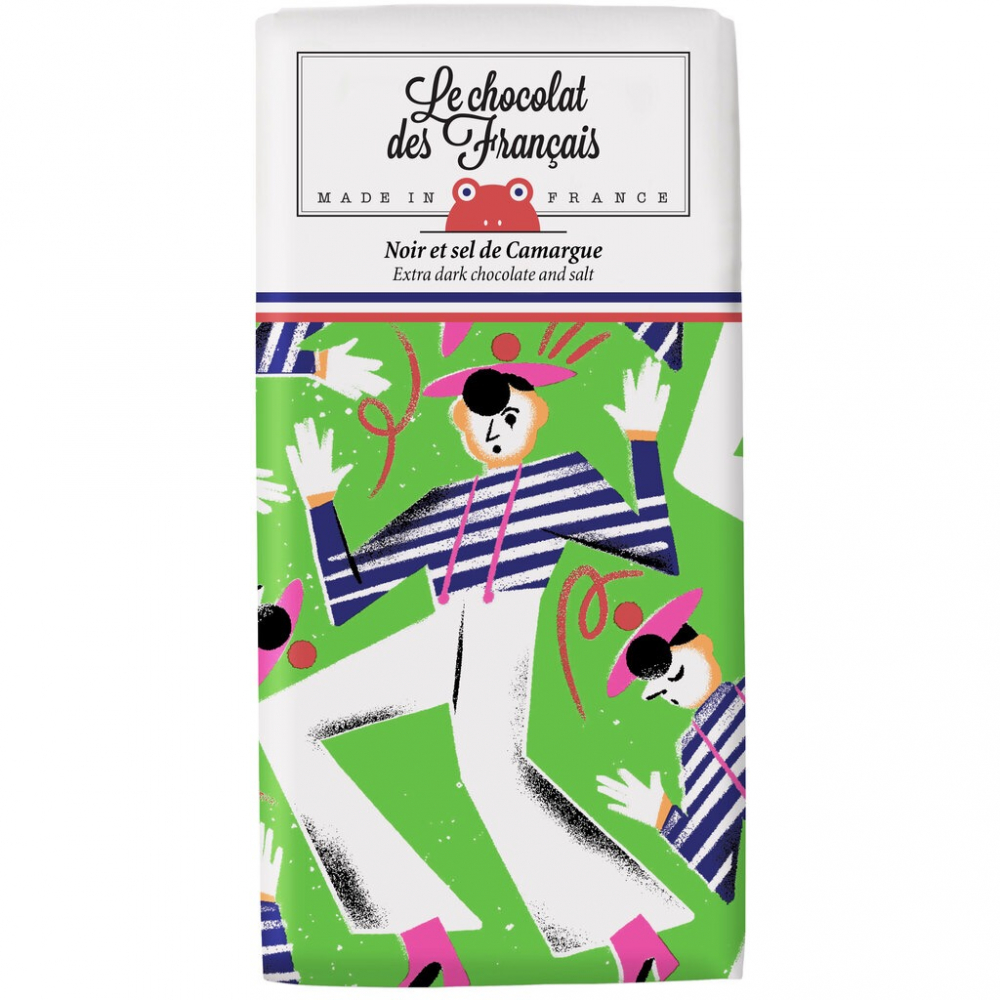 11.法國卡馬格鹽花黑巧克力