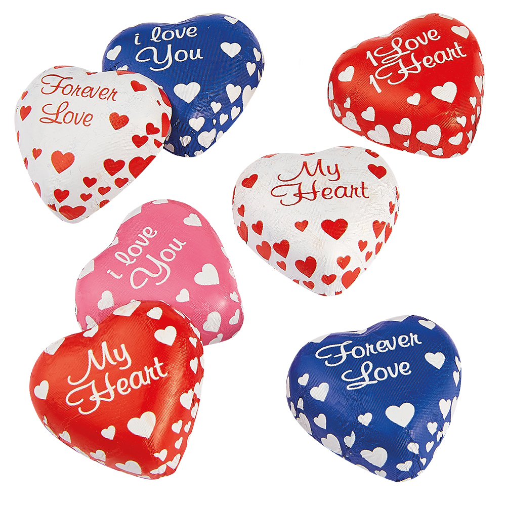 萊卡榛果夾心心形巧克力