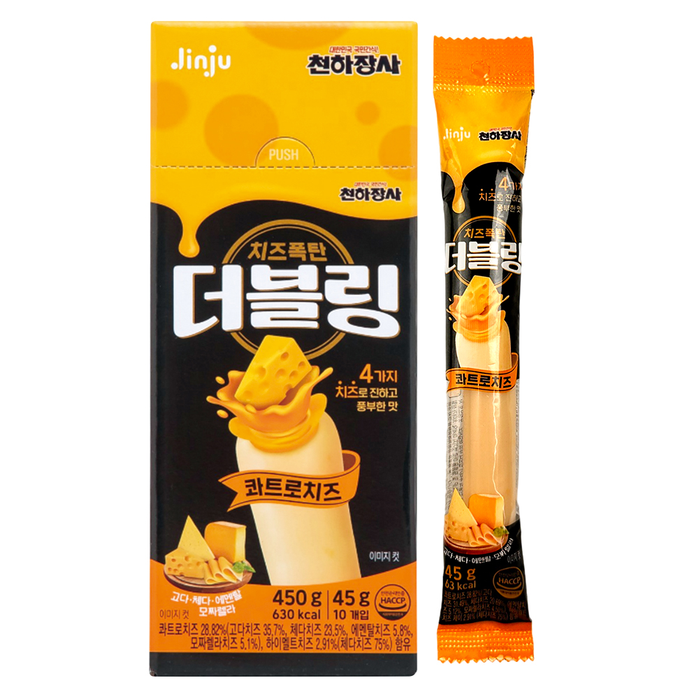 韓國晉州JinJu四重起司魚板棒