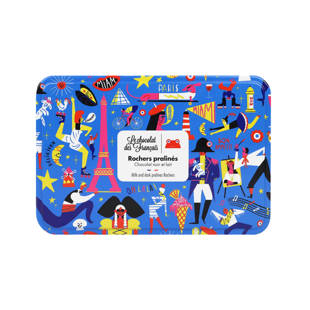 法國人的巧克力-巴黎鐵塔綜合巧克力禮盒