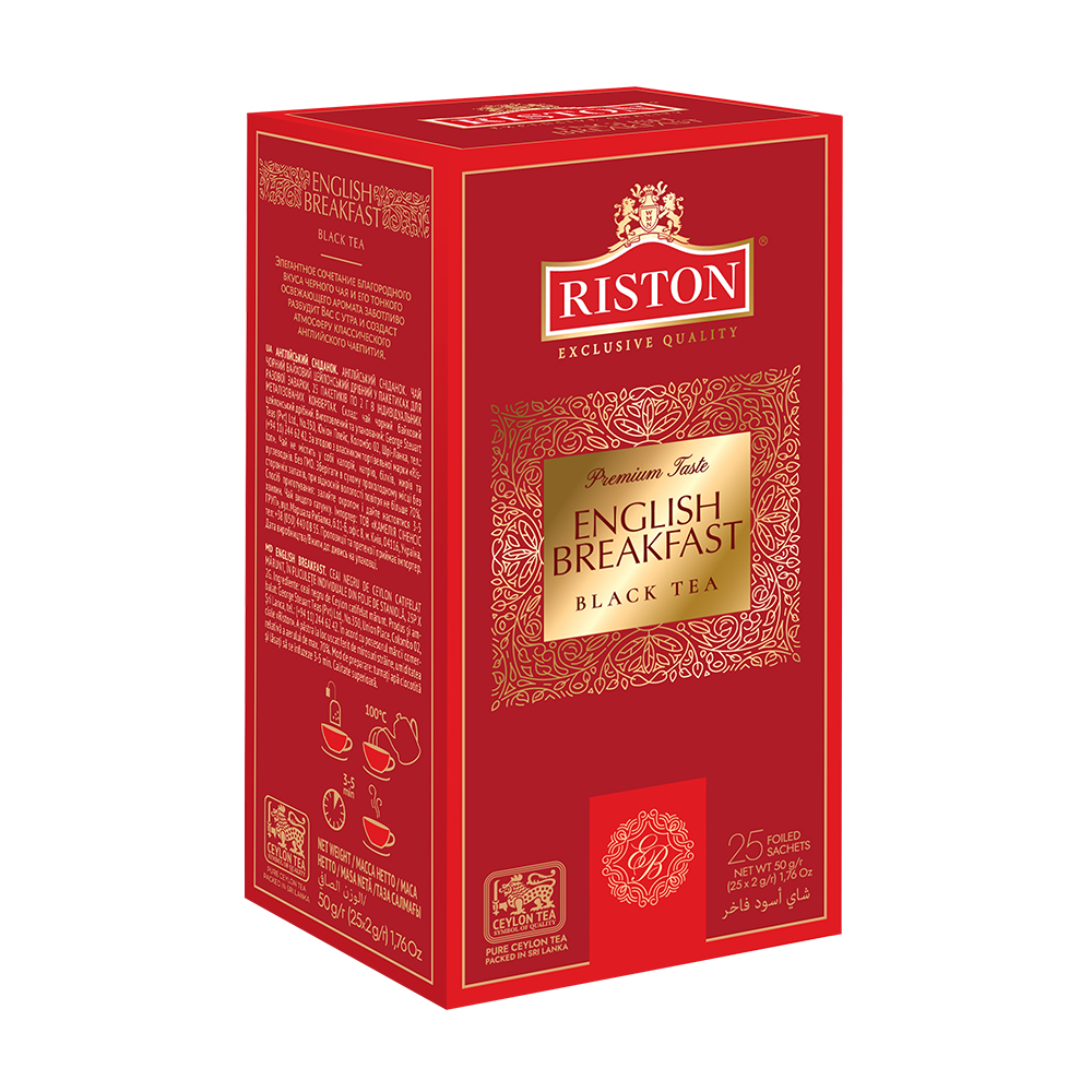 瑞斯頓英式早餐茶2024新包裝
