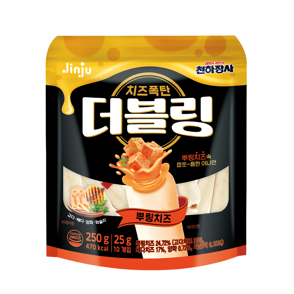 韓國晉州JinJu 四重起司魚板棒