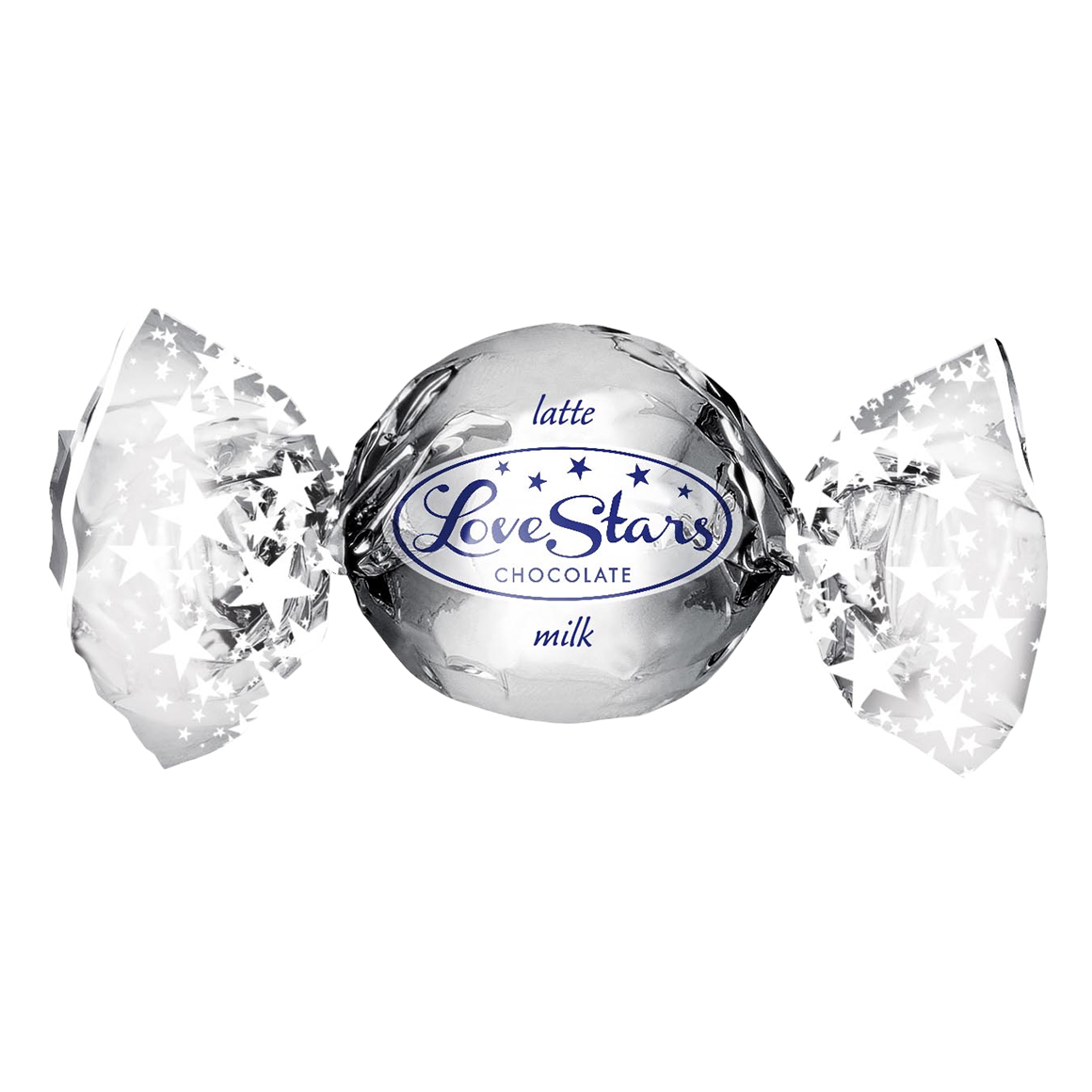 萊卡銀星牛奶風味夾心巧克力