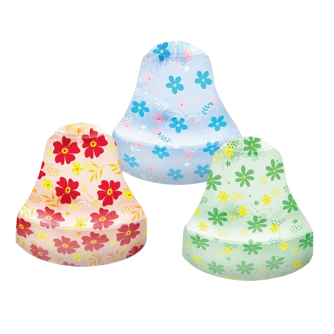 萊卡彩色小花鈴鐺造型巧克力